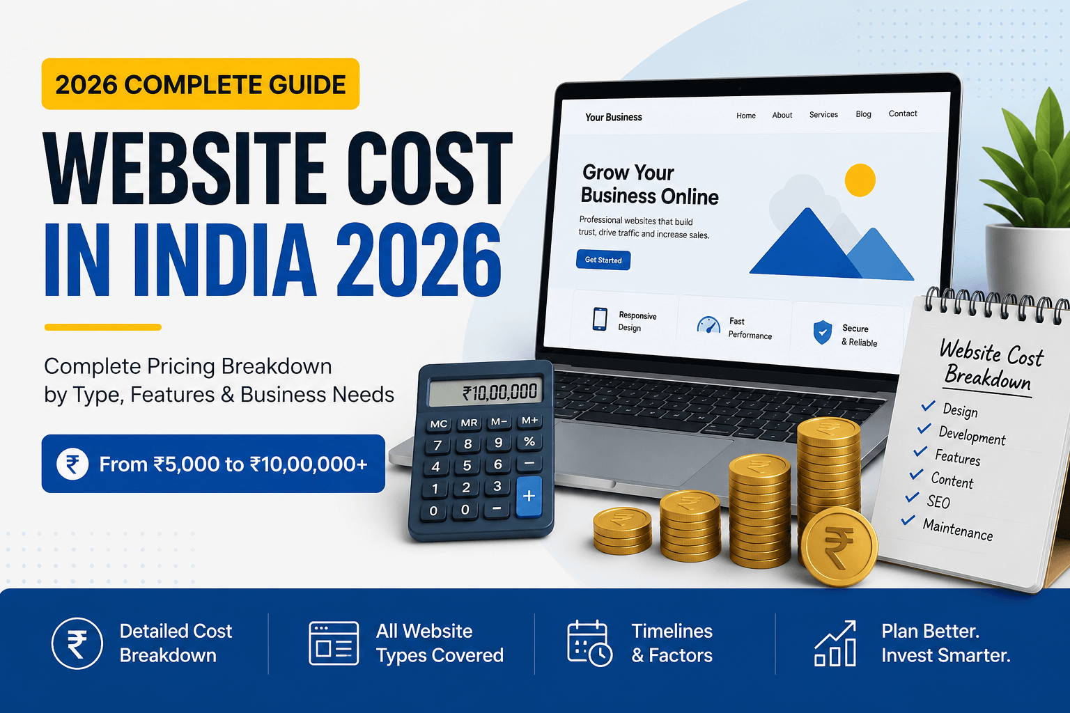 Website Cost in India 2026